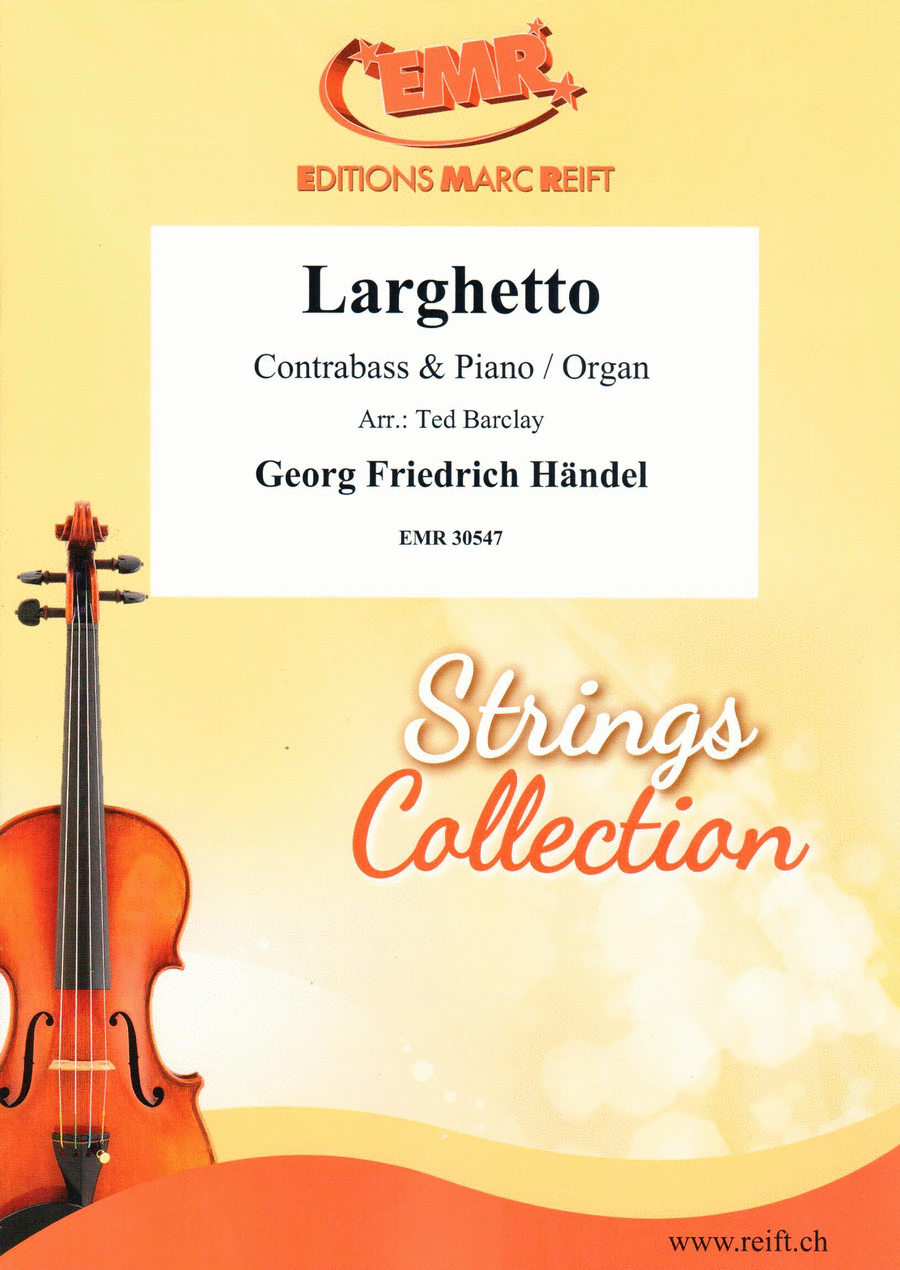 Larghetto Double Bass scores gallery preview page 1