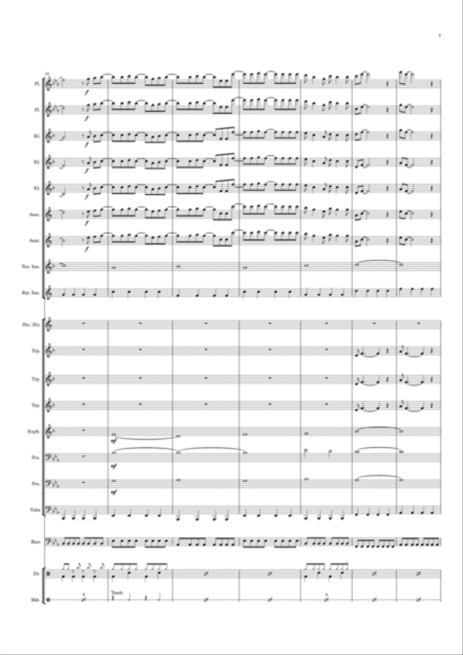 Bella Napoli Large Ensemble scores gallery preview page 3