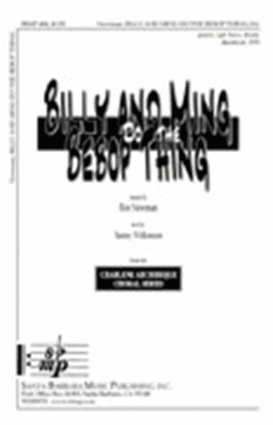 Billy and Ming Do the Bebop Thing - SA Octavo SA scores gallery preview page 1