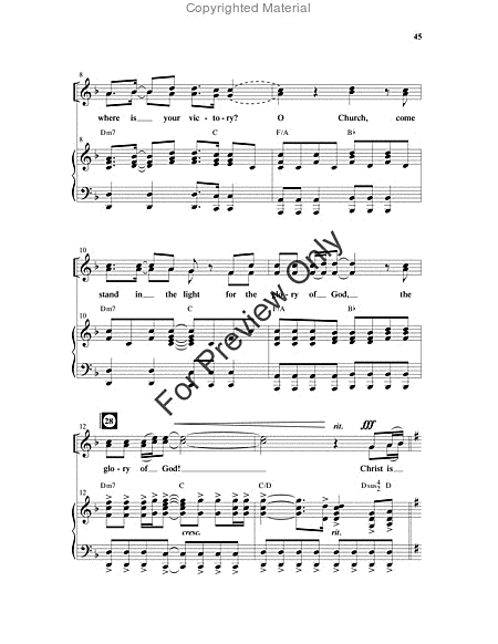 Christ Is Risen - Choral Book image number null
