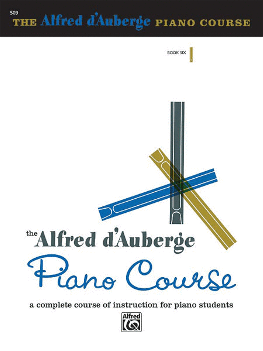 Alfred d'Auberge Piano Course Lesson Book, Book 6 Piano Method scores gallery preview page 1