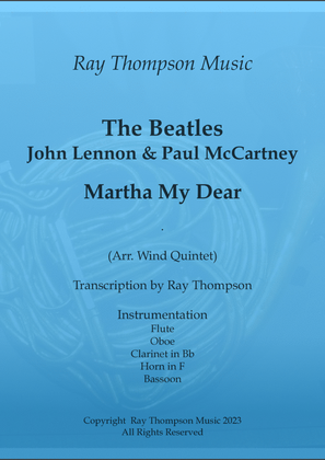 Book cover for Martha My Dear
