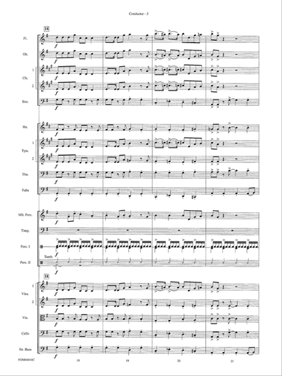 The Polar Express, Selections from: Score Full Orchestra scores gallery preview page 6