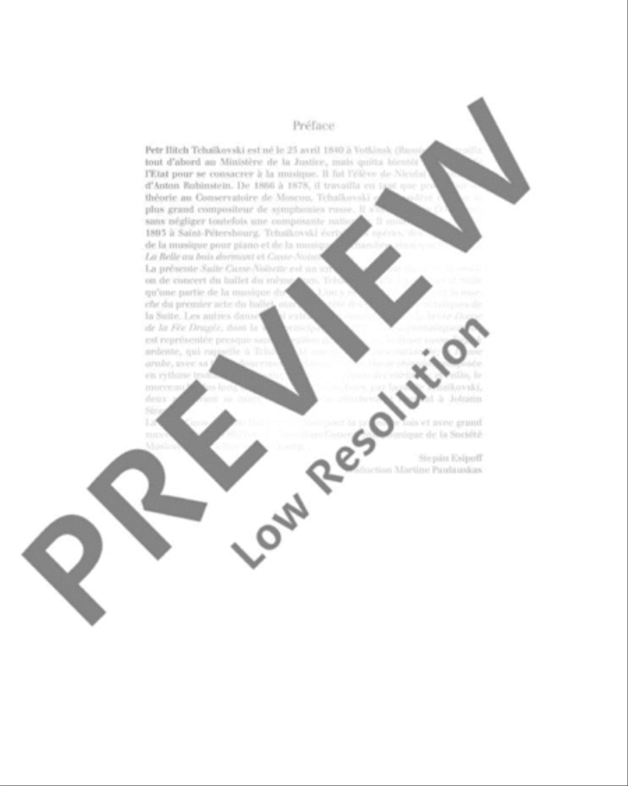 Nutcracker Suite Piano Solo scores gallery preview page 6
