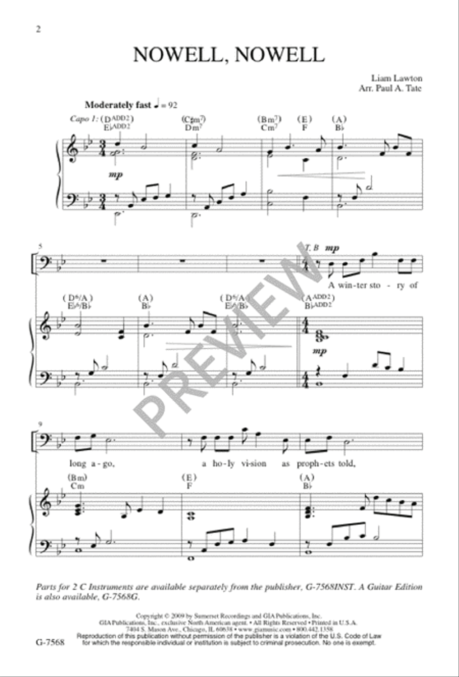 Nowell, Nowell 4-Part scores gallery preview page 2