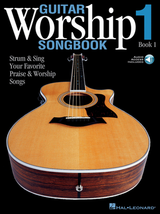 Book cover for Guitar Worship Songbook, Book 1