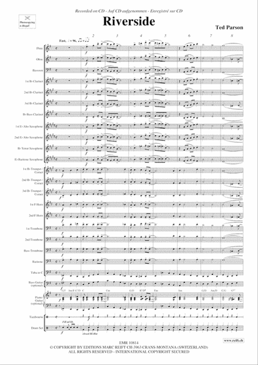 Riverside Concert Band scores gallery preview page 4