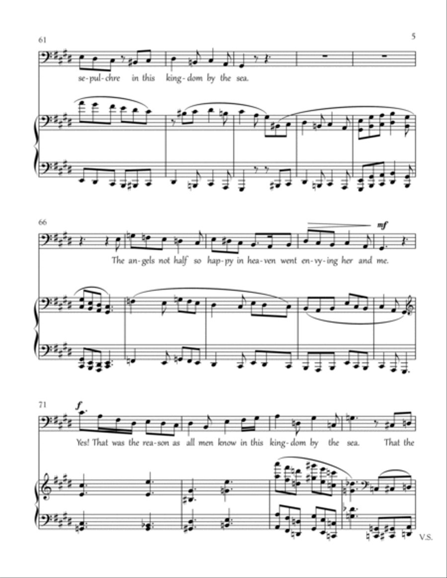 Annabel Lee Annabel Lee Voice scores gallery preview page 5