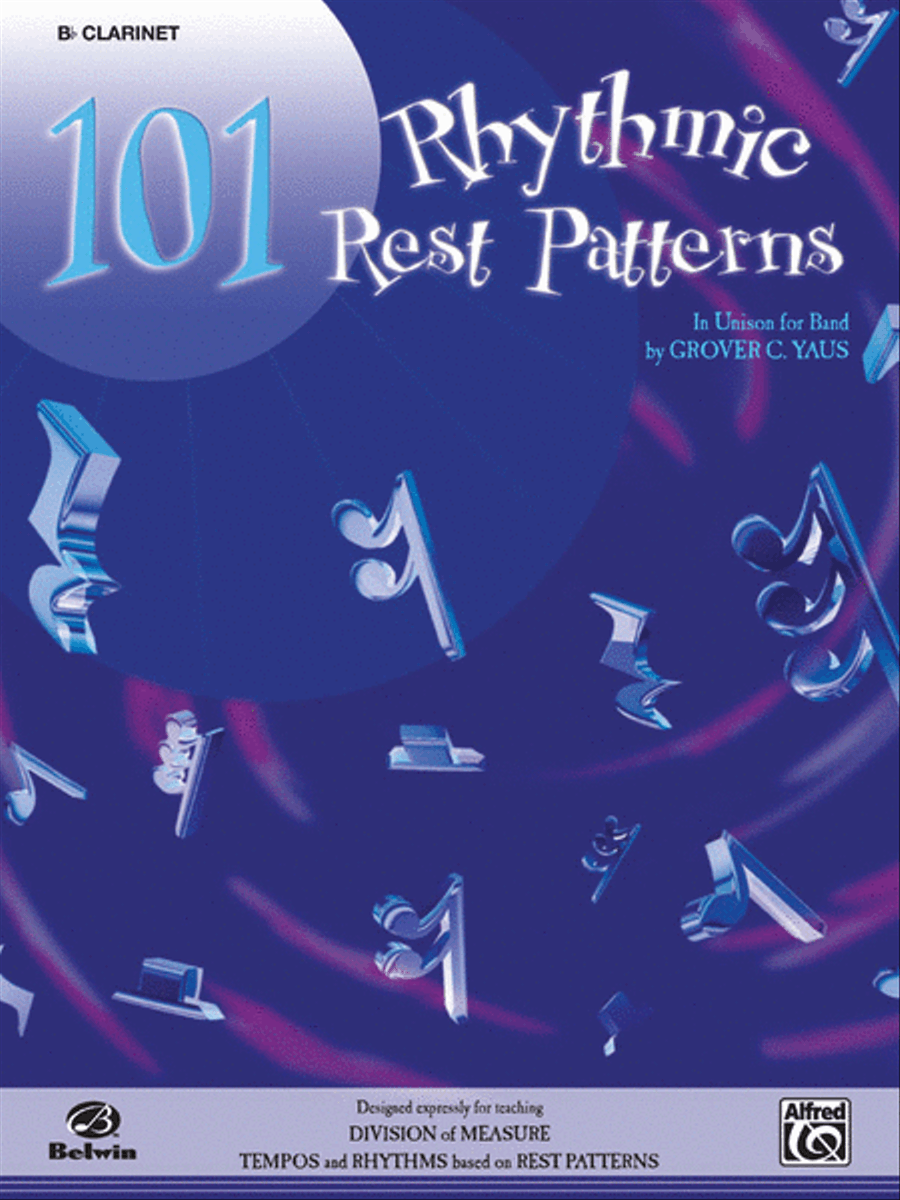 101 Rhythmic Rest Patterns Concert Band Methods scores gallery preview page 1