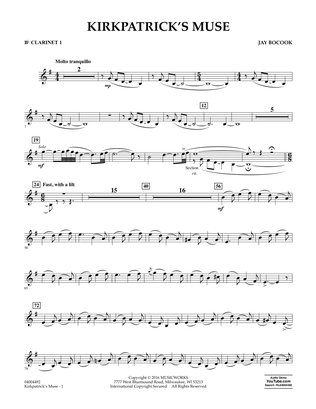 Kirkpatrick's Muse - Bb Clarinet 1
