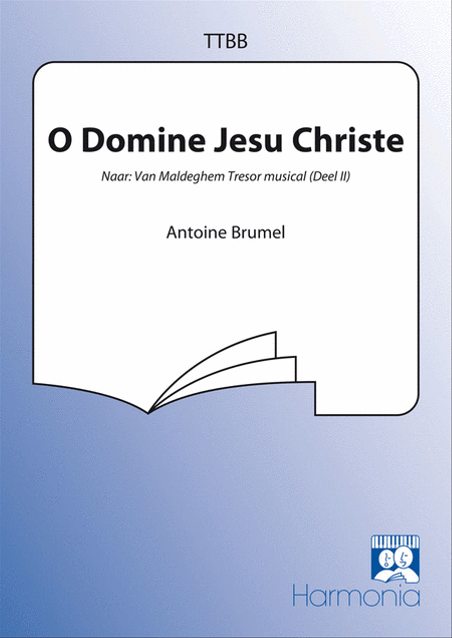 O Domine Jesu Christe O Domine Jesu Christe TTBB scores gallery preview page 1