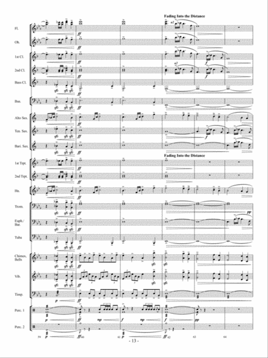 Away In A Manger Concert Band scores gallery preview page 12
