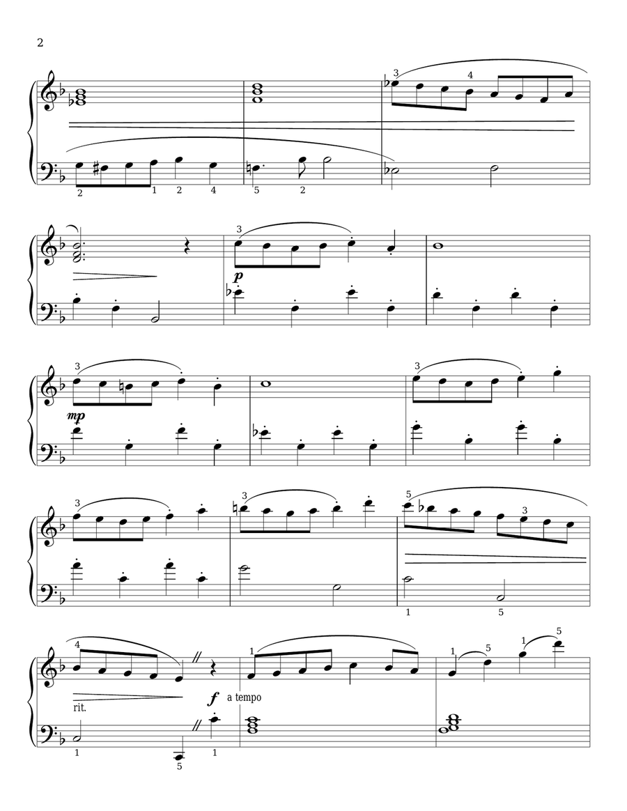 Carnival March Piano Method scores gallery preview page 2