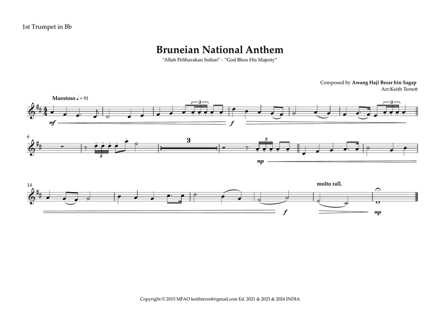 Bruneian National Anthem 