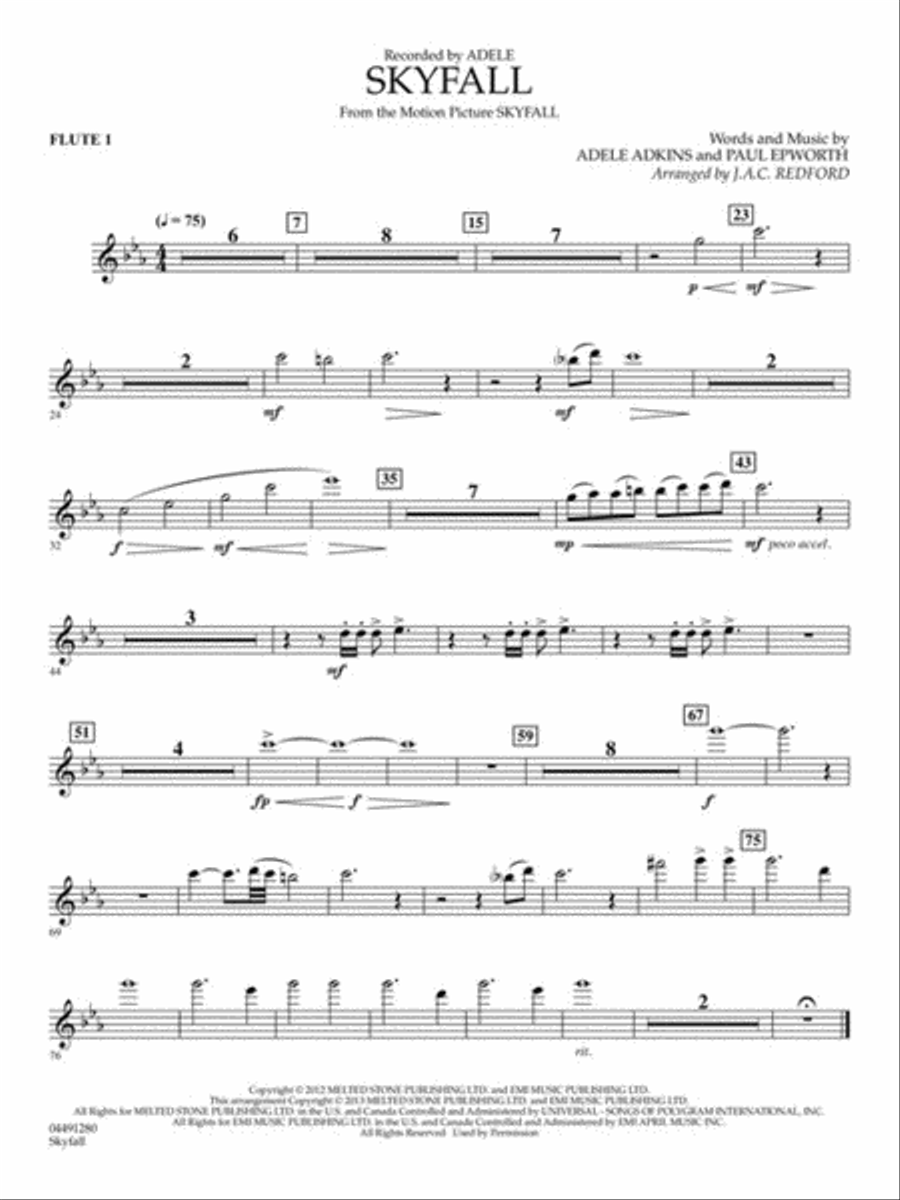 Skyfall Full Orchestra scores gallery preview page 4