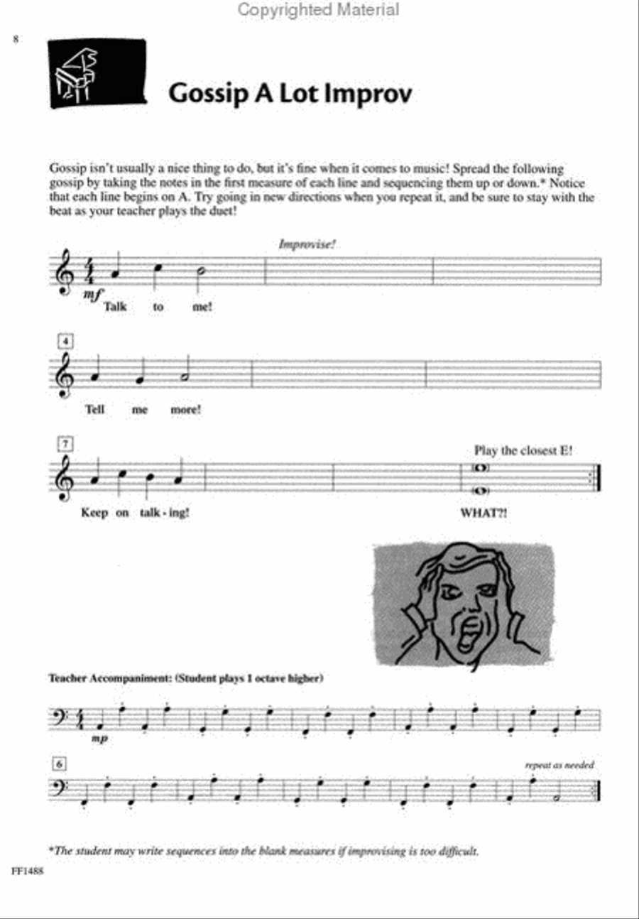 Music by Me, Book Three Music by Me, Book Three Piano Method scores gallery preview page 2
