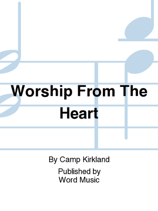 Book cover for Worship From The Heart...For Women's Voices - Accompaniment CD (split)