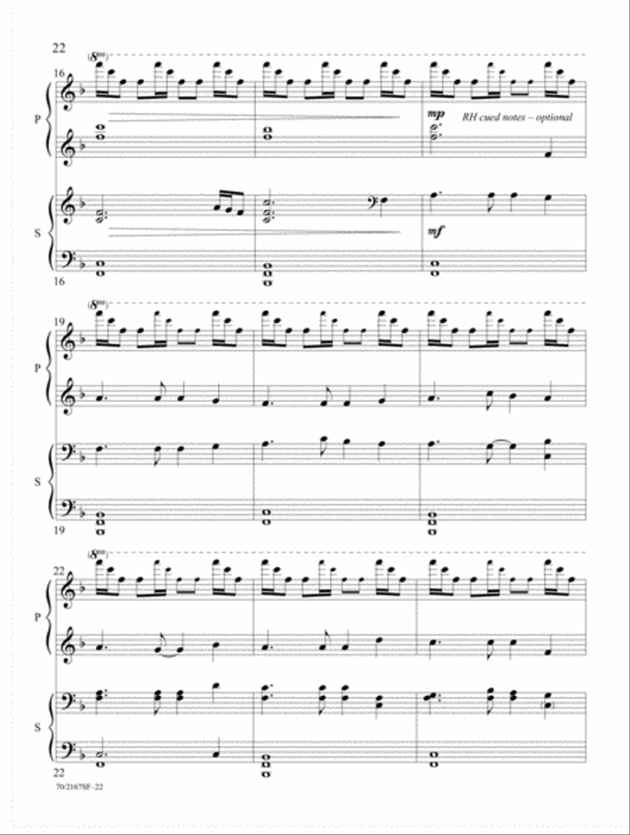 Savior, Lead Us Savior, Lead Us Piano Duet scores gallery preview page 10