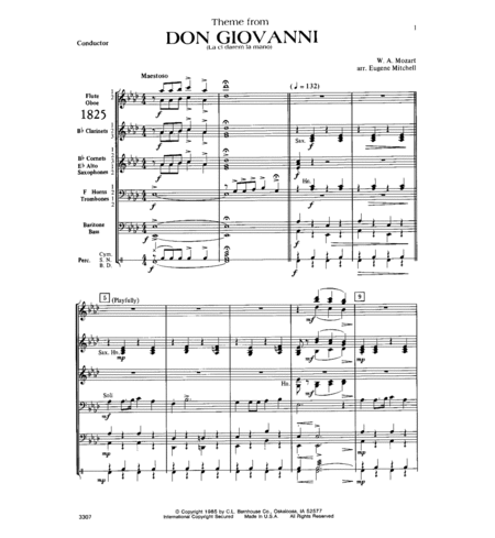 Theme from Don Giovanni