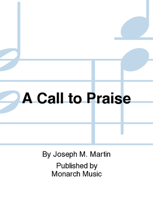 Book cover for A Call to Praise