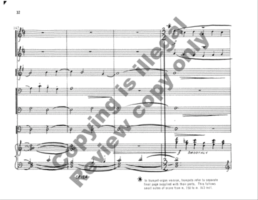 Liturgical Sonata Trombone scores gallery preview page 69