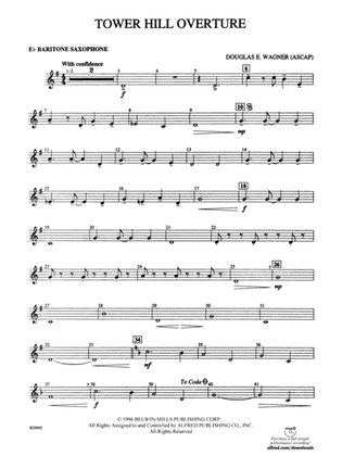 Tower Hill Overture: E-flat Baritone Saxophone