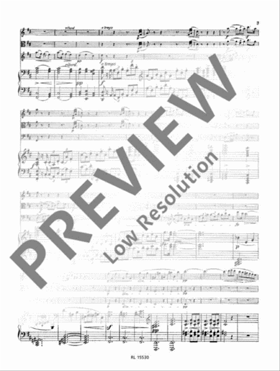 Quartet D major Cello scores gallery preview page 4