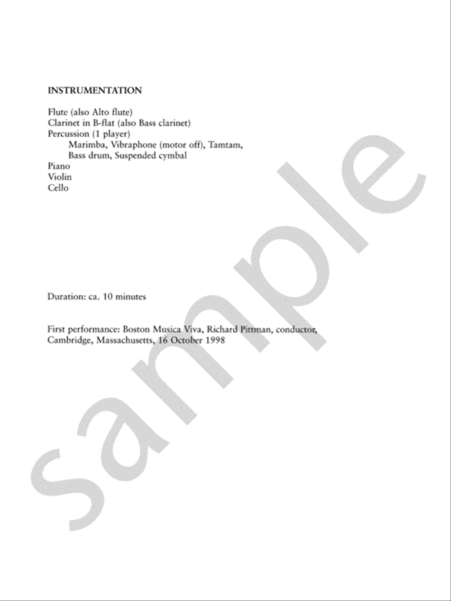 Ad Parnassum Chamber Music scores gallery preview page 3