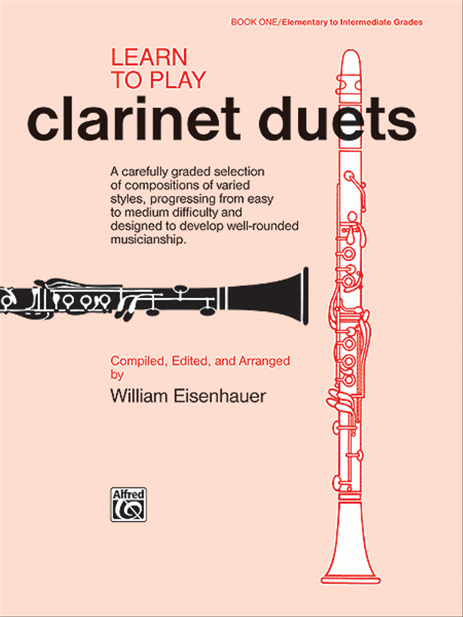 Learn to Play Clarinet Duets Clarinet Duet scores gallery preview page 1