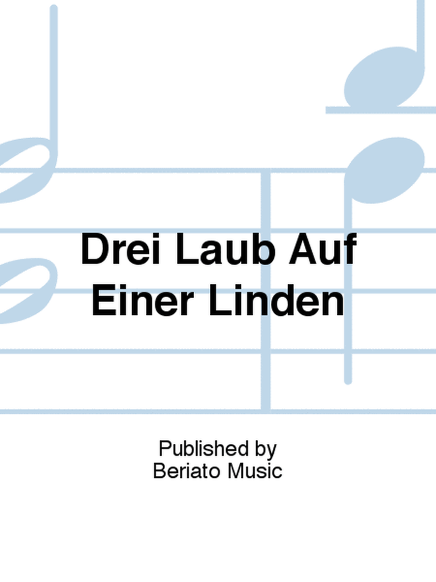 Drei Laub Auf Einer Linden