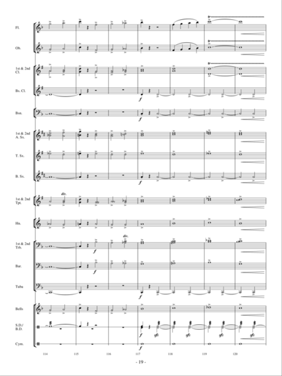 March Kings March Kings Concert Band scores gallery preview page 18