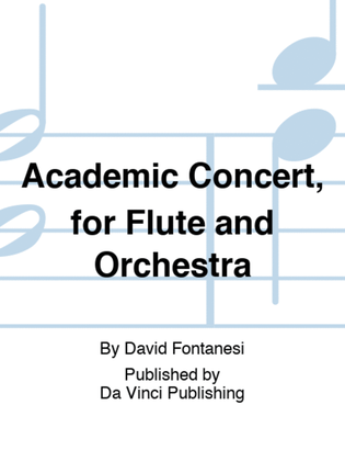 Academic Concert, for Flute and Orchestra