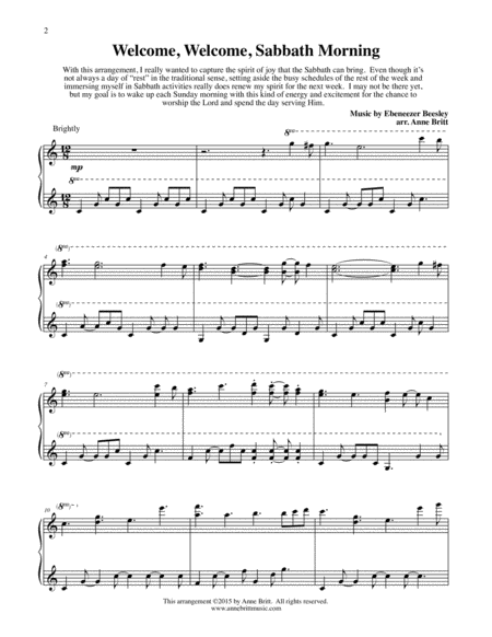 Sabbath Morning songbook image number null