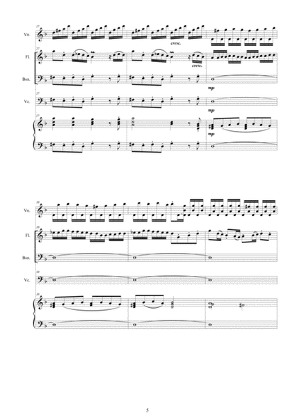 Vivaldi - Concerto in D minor RV 96 for Violin, Flute, Bassoon, Cello and Cembalo image number null