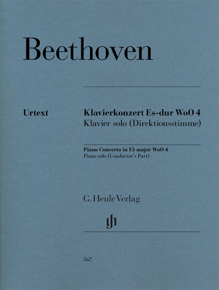 Ludwig van Beethoven -Piano Concerto in E-Flat Major WoO 4