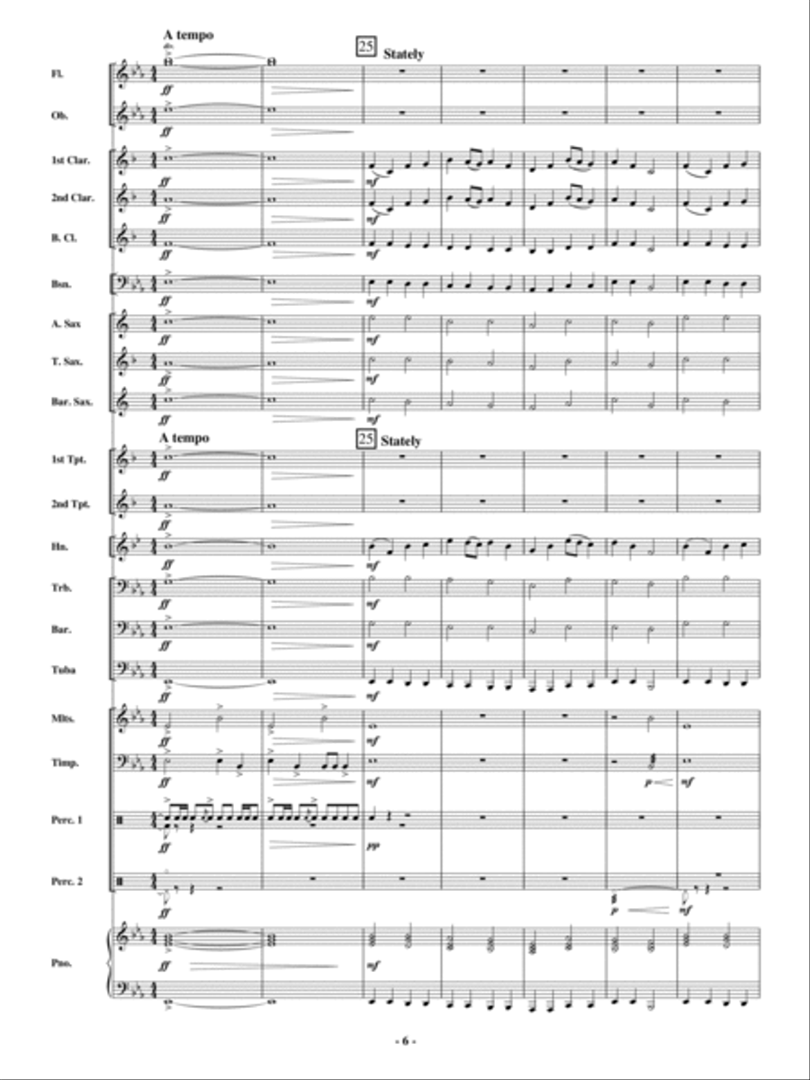 Invincible Concert Band scores gallery preview page 5