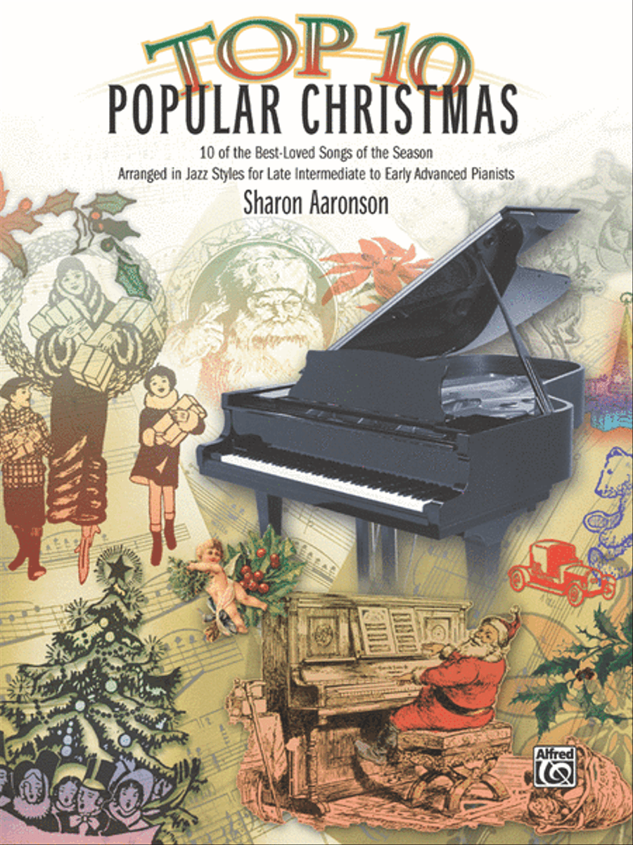 Top 10 Popular Christmas Piano Solo scores gallery preview page 1