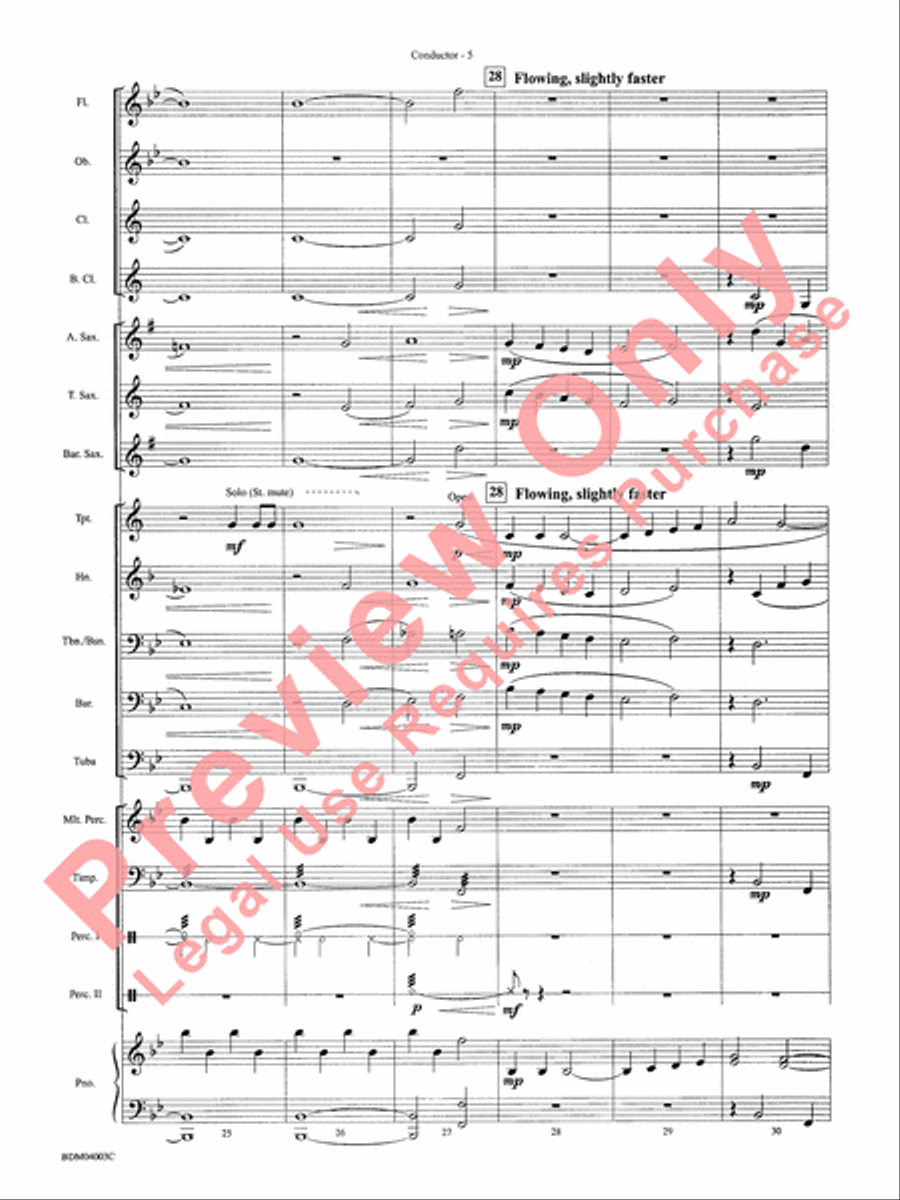 Shenandoah Shenandoah Concert Band scores gallery preview page 8