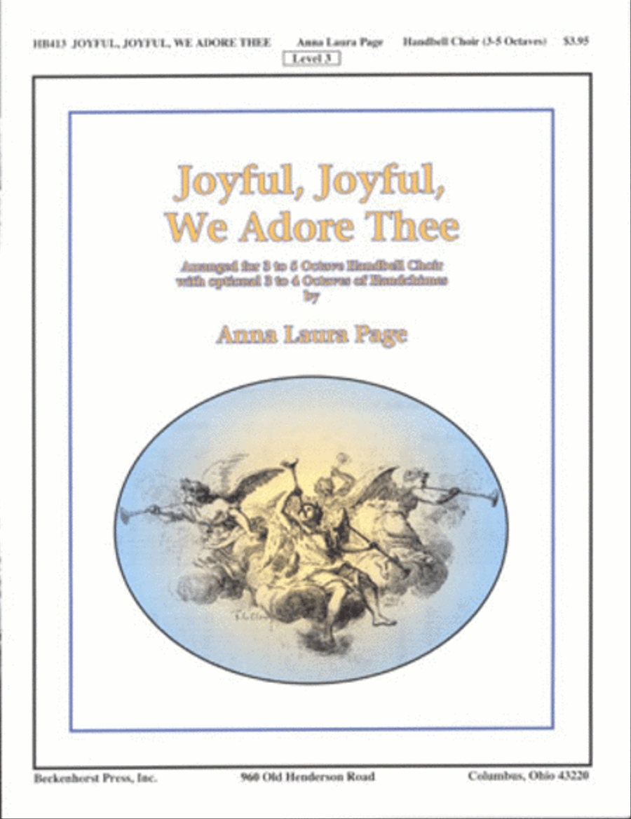 Joyful, Joyful, We Adore Thee 5-Octaves scores gallery preview page 1