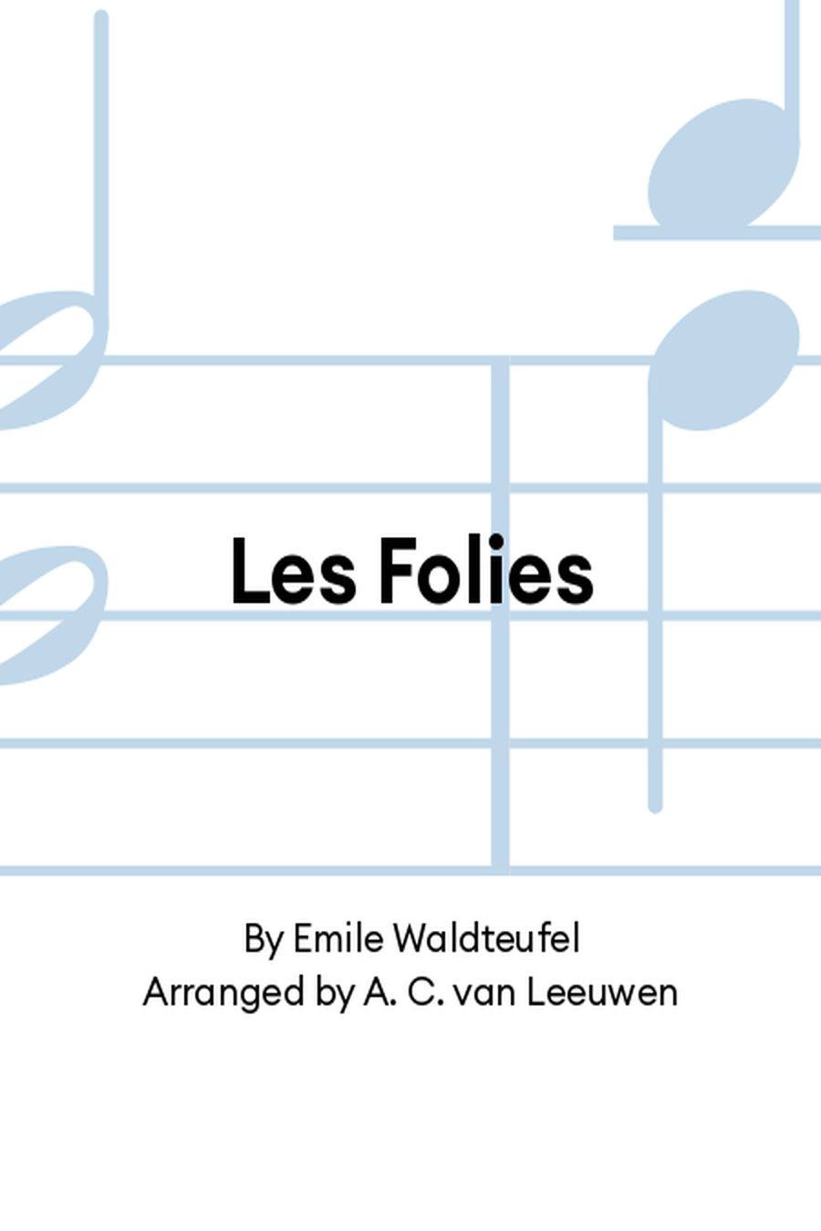 Les Folies Concert Band scores gallery preview page 1