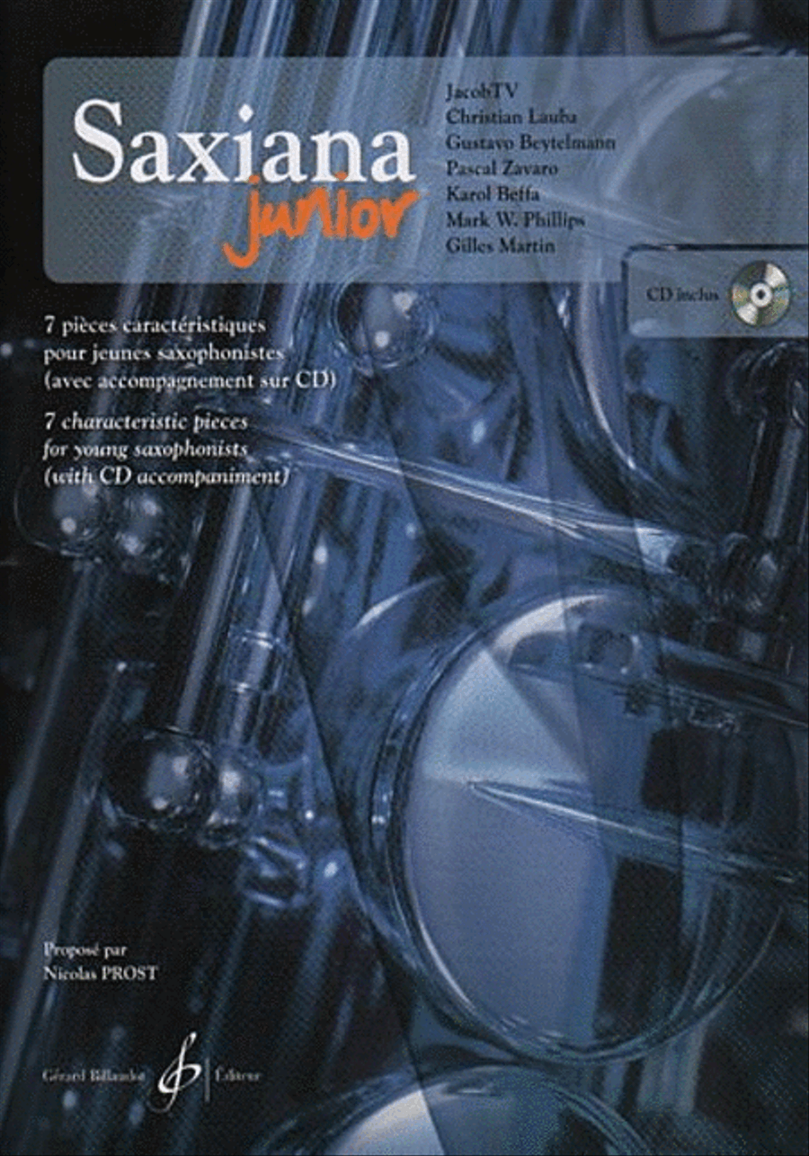 Saxiana Junior Saxiana Junior Alto Saxophone scores gallery preview page 1