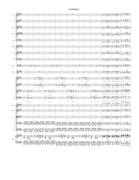Confutatis (from "Requiem Mass" - Full Score) image number null
