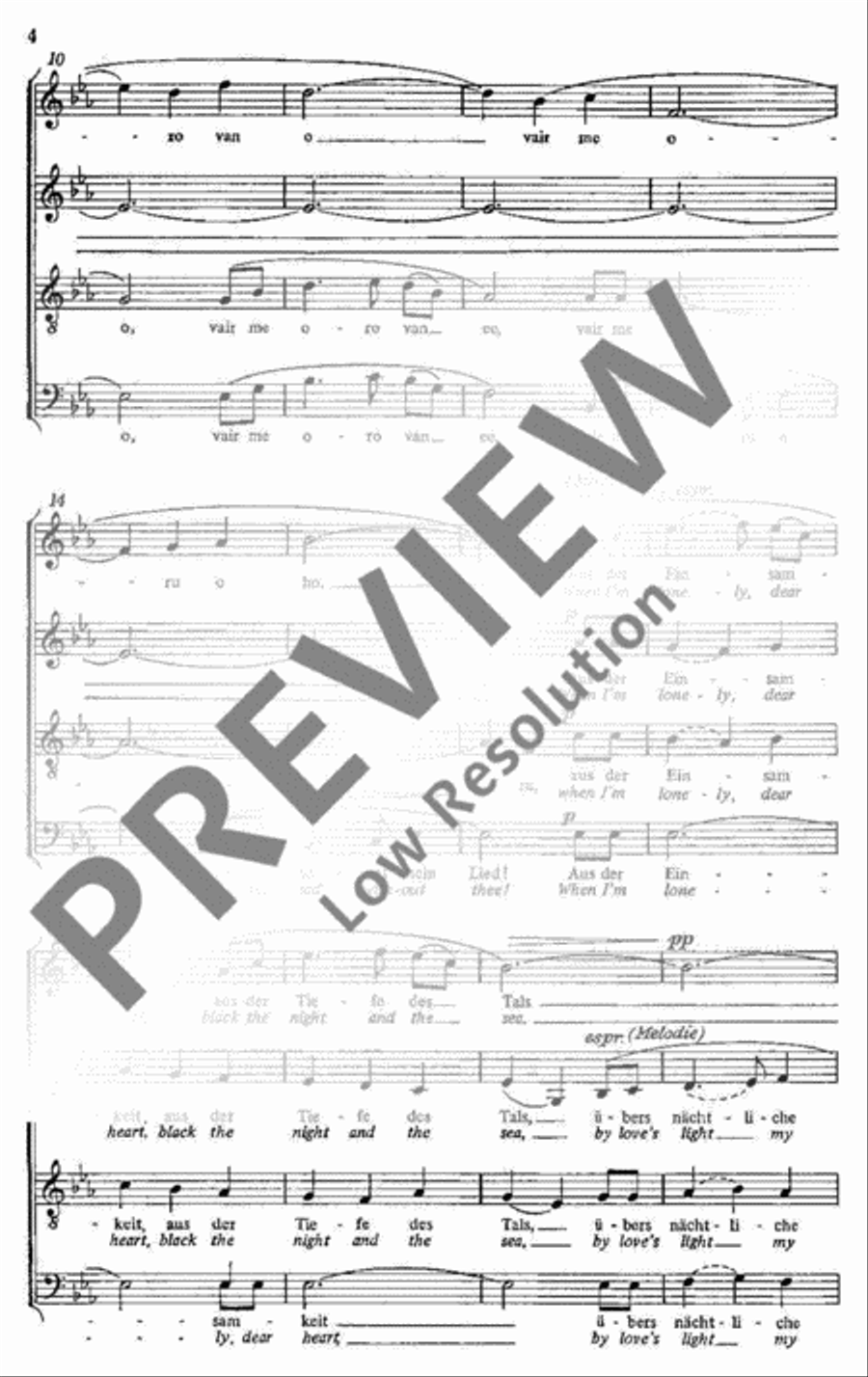 4 British Folk Songs 4 British Folk Songs 4-Part scores gallery preview page 5