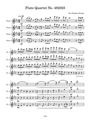 Flute Quartet No. 482023