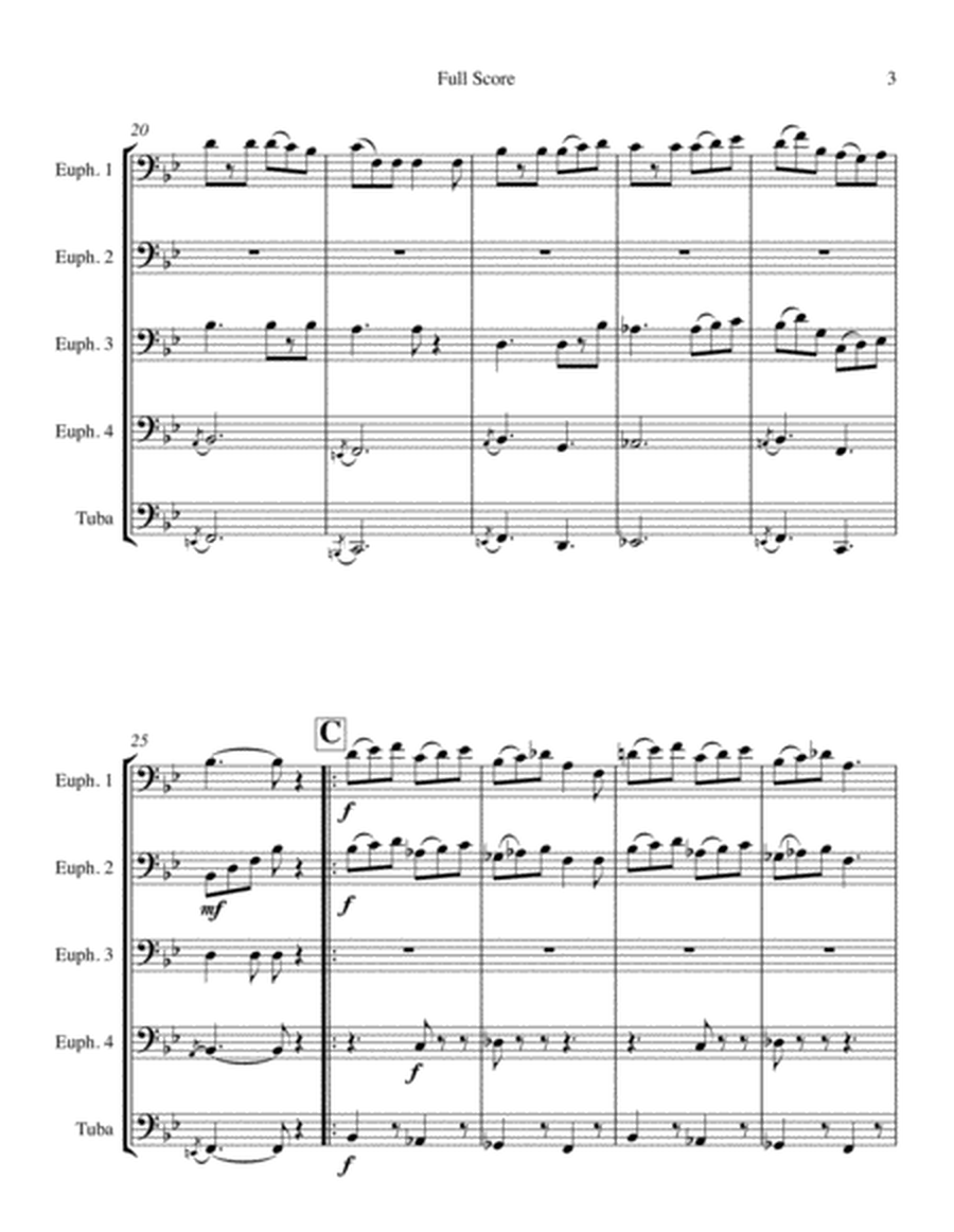 Celtic Dance for Tuba/Euphonium Quintet image number null
