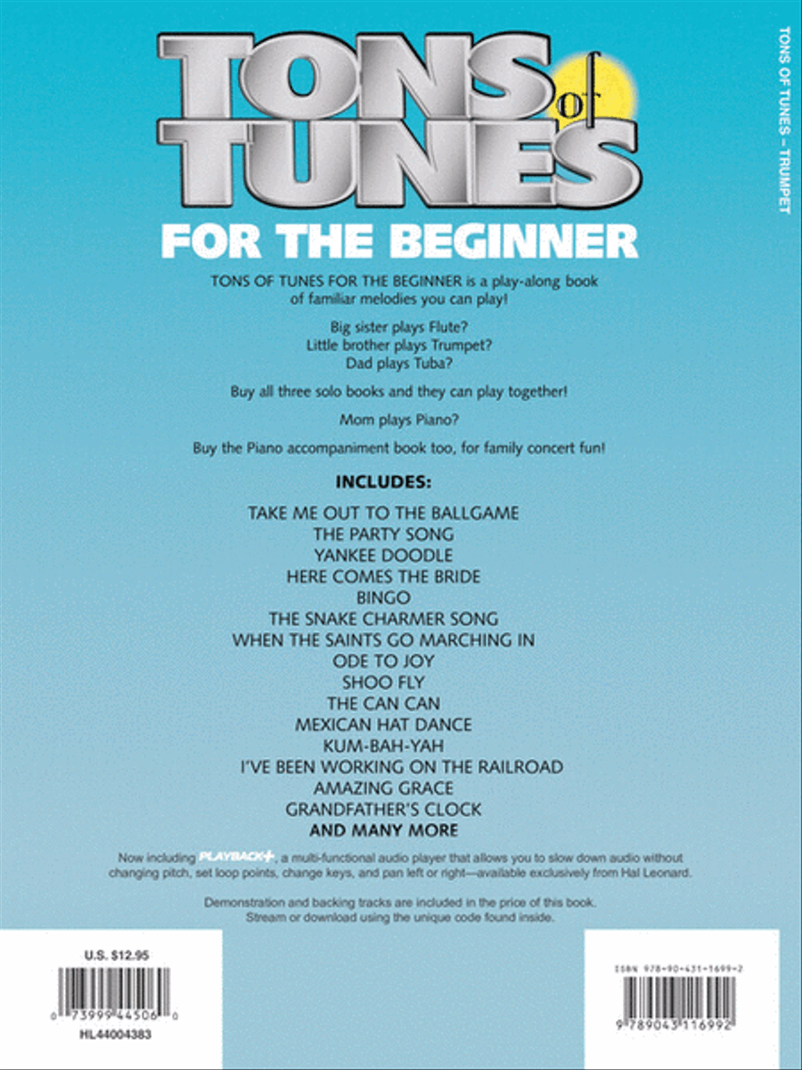 Tons of Tunes for the Beginner (audio access included) Trumpet Solo scores gallery preview page 5