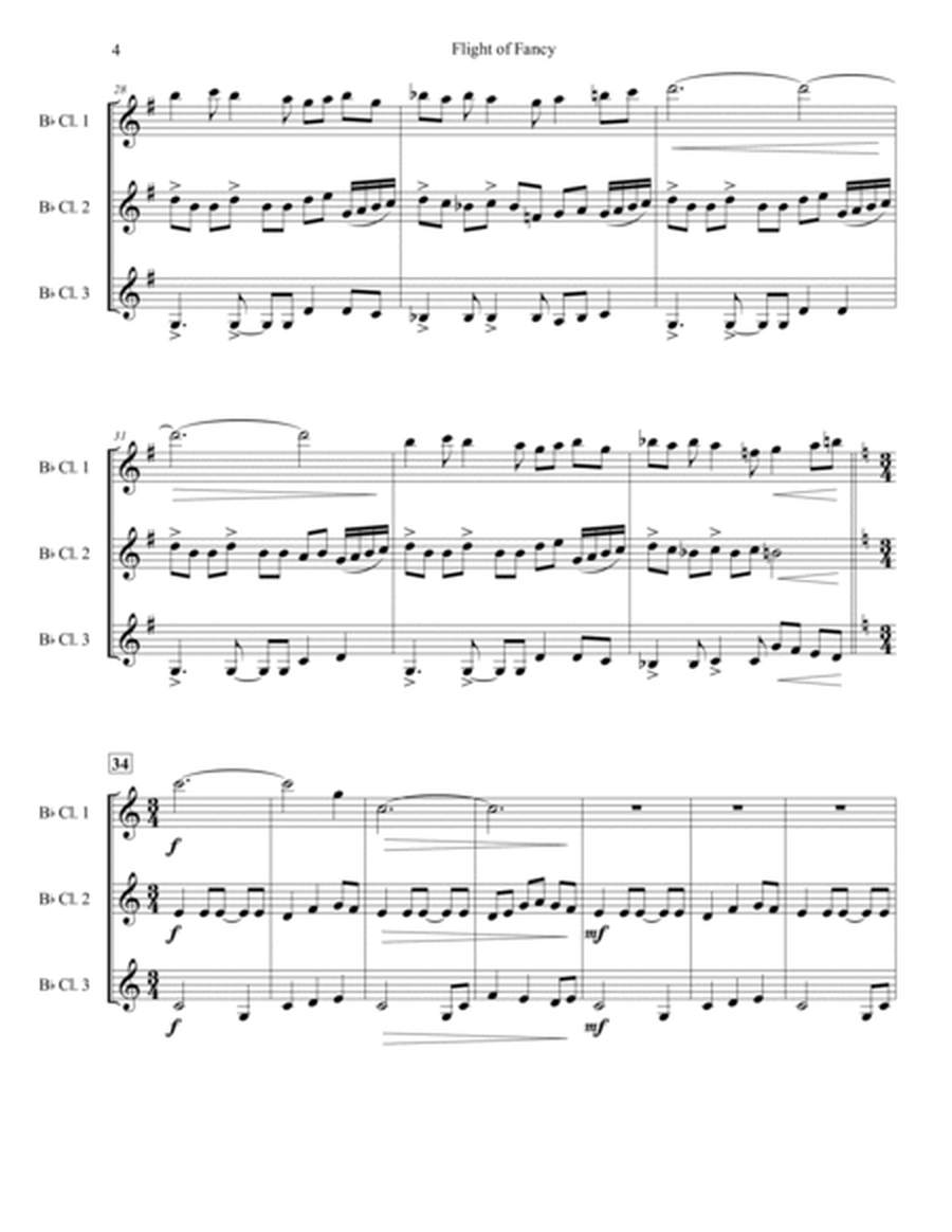 Flight of Fancy (Clarinet Trio Grade 4) image number null