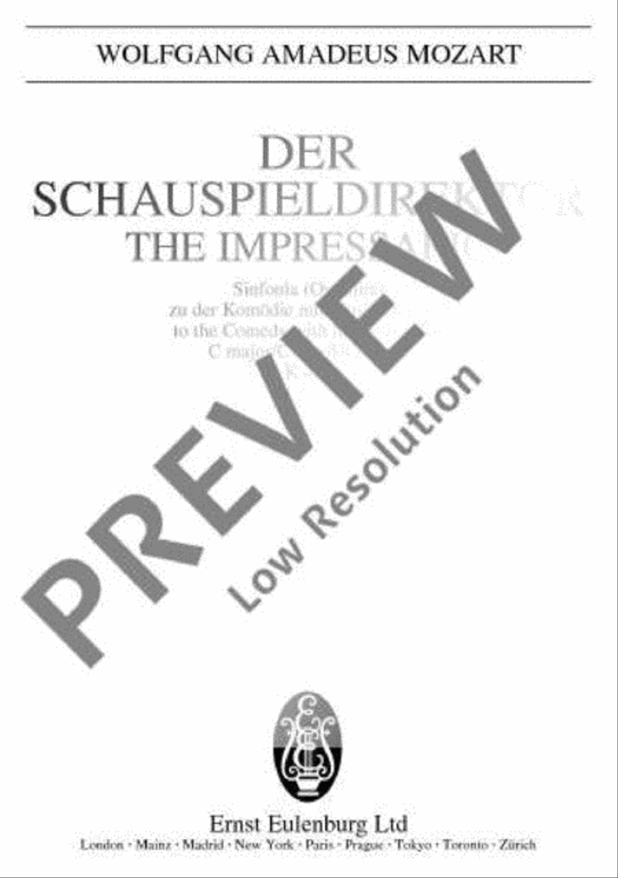 The Impressario Orchestra scores gallery preview page 2