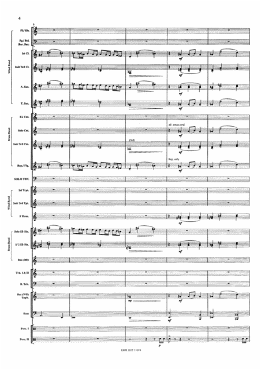 Prelude & Dance Prelude & Dance Brass Band scores gallery preview page 5
