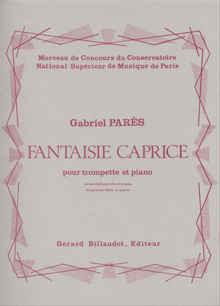 Fantaisie Caprice Chamber Music scores gallery preview page 1